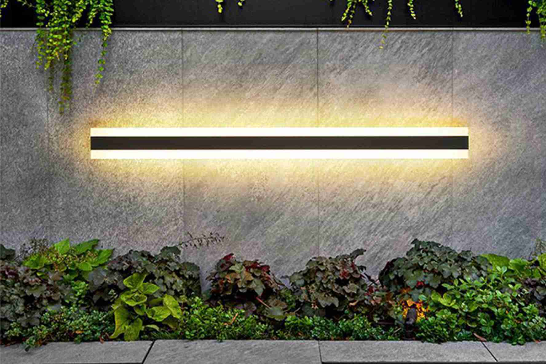 LED outdoor wall light