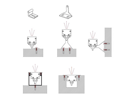 How to install the facade lights