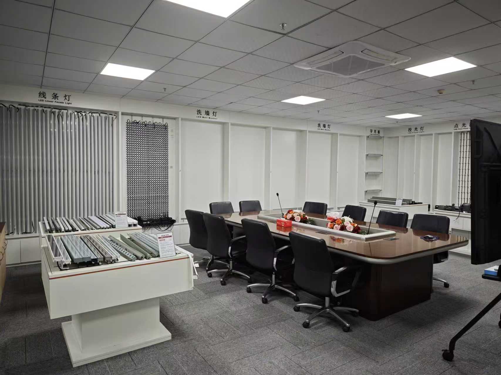 LNJAMI office area entrance for outdoor LED lighting supplier